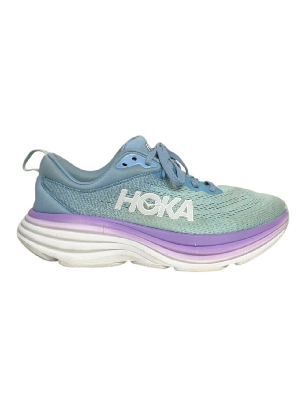 Hoka Bondi 8 Airy Blue Sunlit Ocean Size 7.5B